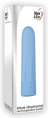 Blue Diamond - Rechargeable Vibrating Bullet for Intense Satisfaction Bullet Vibrators
